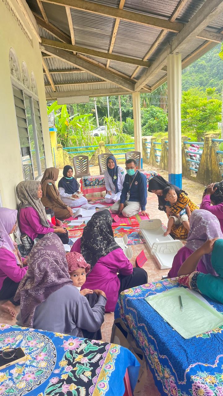 Pemantauan Penimbangan Massal dan Pemberian Vitamin A Puskesmas Pasar Kuok.