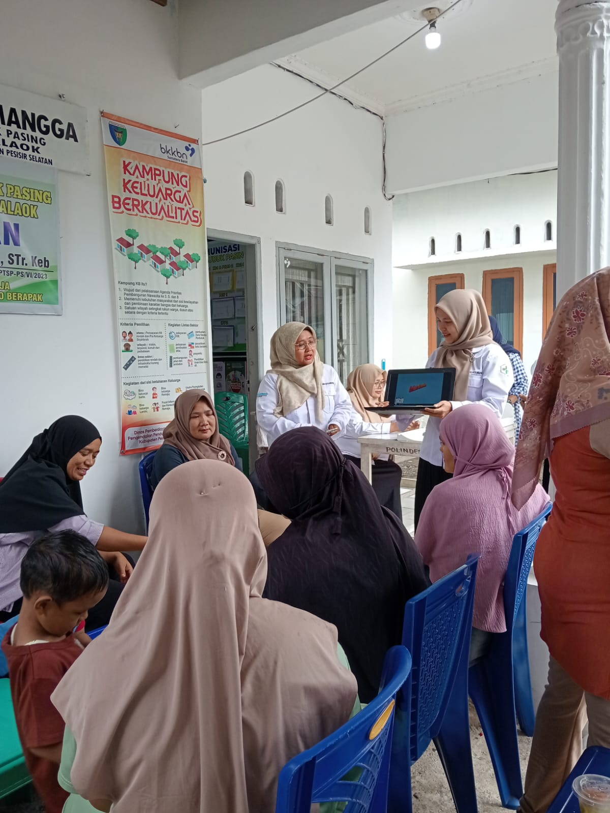  Pemberdayaan Kader Tentang P2M  dan  PTM dilaksanakan di Nagari Talaok dan Kapeh Panji Puskesmas  K