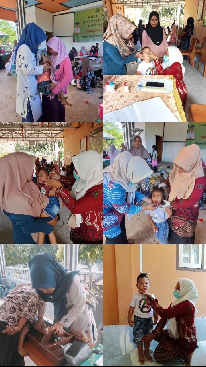 Penimbangan Massal dan Pemberian Vitamin A di Posyandu Wilayah Kerja Puskesmas Tanjung Makmur