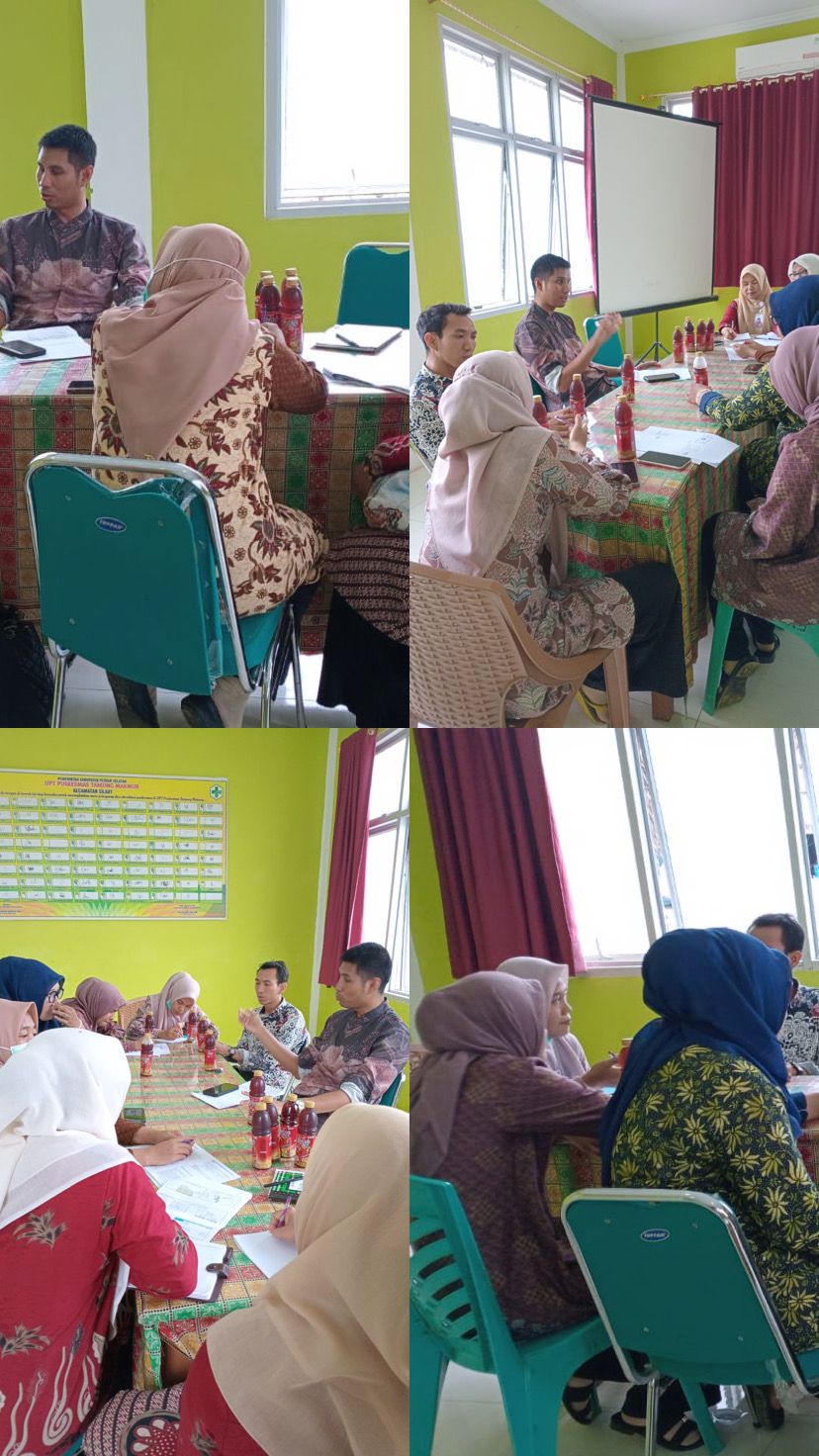 Rapat Lintas Klaster 5 Puskesmas Tanjung Makmur