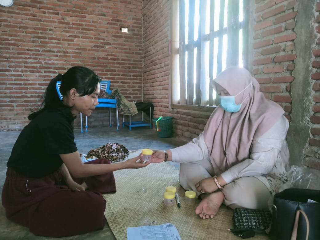 Kunjungan Rumah Investigasi Kontak TB  Binjai Tapan  Wilayah Kerja Puskesmas Rahul Tapan 