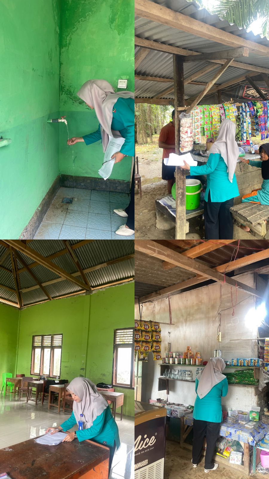 Inspeksi Kesehatan Lingkungan Tempat Fasilitas Umum (TFU)  di MIS Al Istiqomah Puskesmas Tanjung Mak