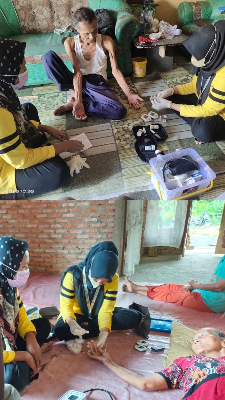 Pemantauan Lansia Resti dan Pelayanan Homecare di Nagari Tapan
