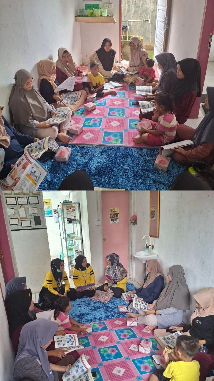 Kelas Ibu Hamil  Persiapan Melahirkan , Tanda Awal Persalinan dan Senam Ibu Hamil di Nagari Riak Dan