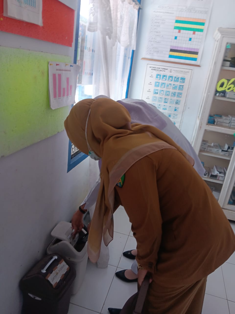 Inspeksi Fasilitas Pelayanan Kesehatan di Pustu Lakitan dan Pustu  Pd.Cupak Wilayah Kerja Puskesmas 