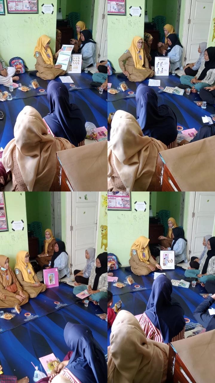 Kegiatan Kelas Ibu Hamil di Nagari Air Hitam