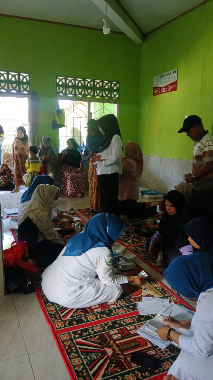 Postbindu PTM Terintegrasi di Wilayah Kerja Puskesmas IV Koto Mudik 