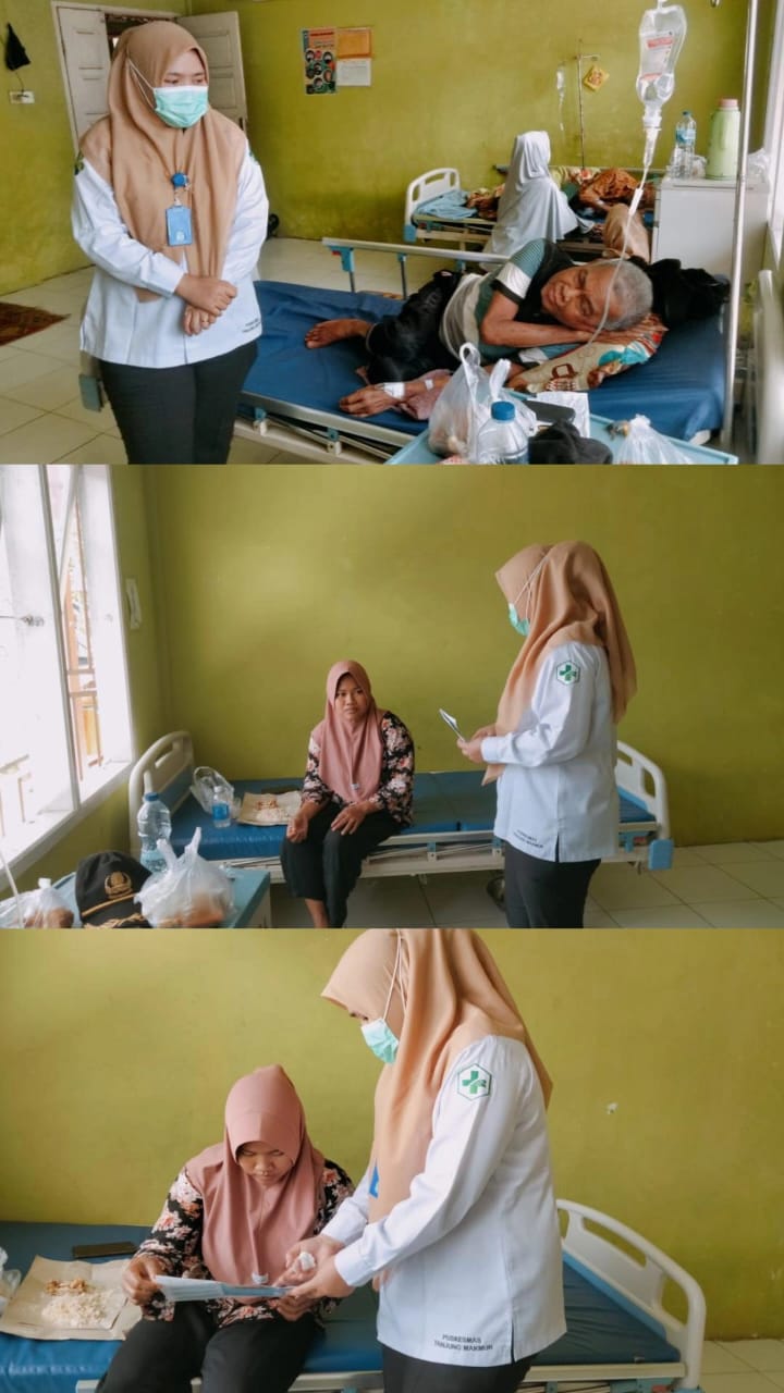 Konsling  Gizi Pada Pasien Diabetes Melitus di Rawat Jalan Puskesmas Tanjung Makmur
