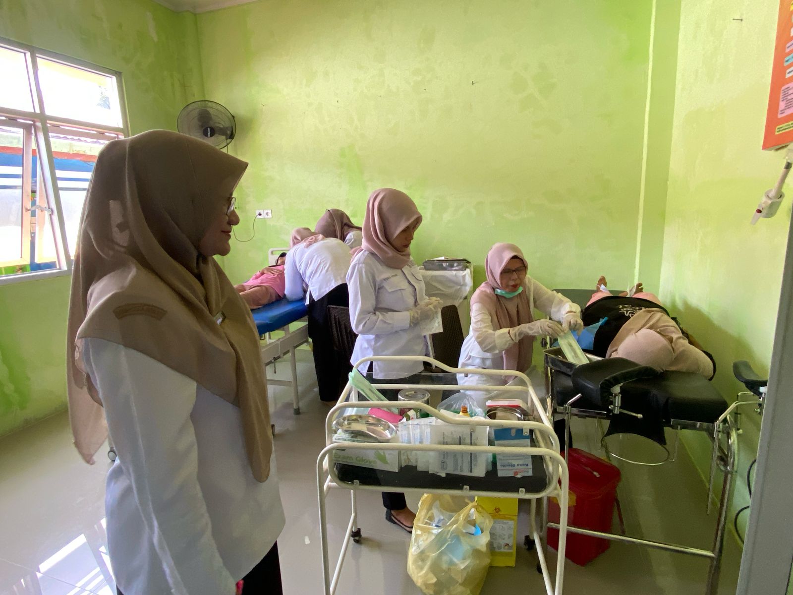 Pelayanan Safari KB Puskesmas  IV Koto Mudik