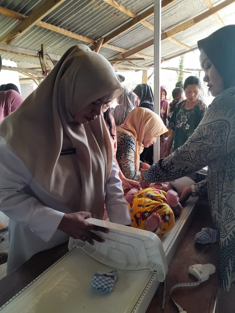Pemantauan Penimbangan Massal dan VIT A serta pendampingan Balita Stanting Pada Anak Balita.