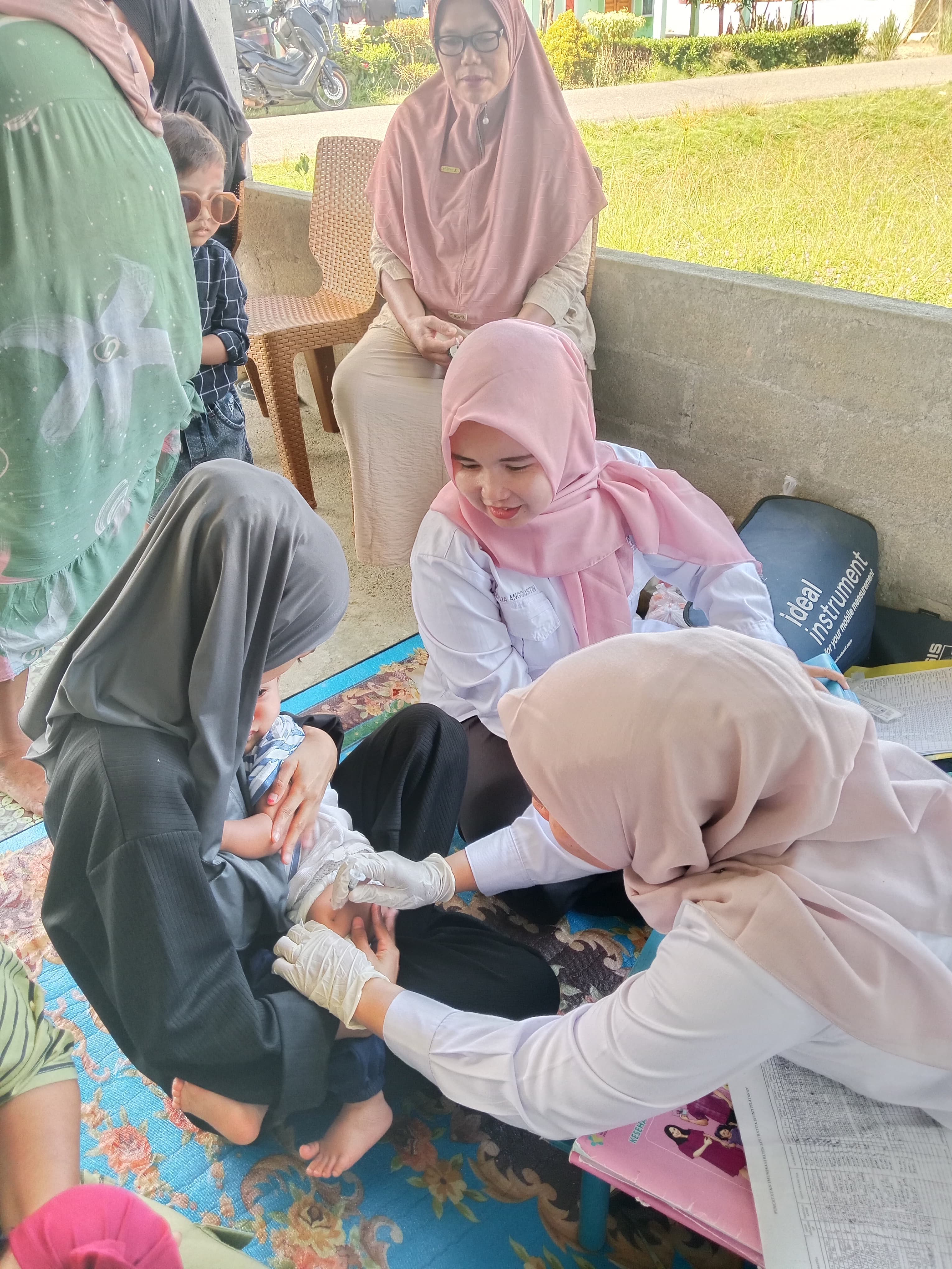 Pelaksanaan Posyandu ILP Puskesmas IV Koto Mudik