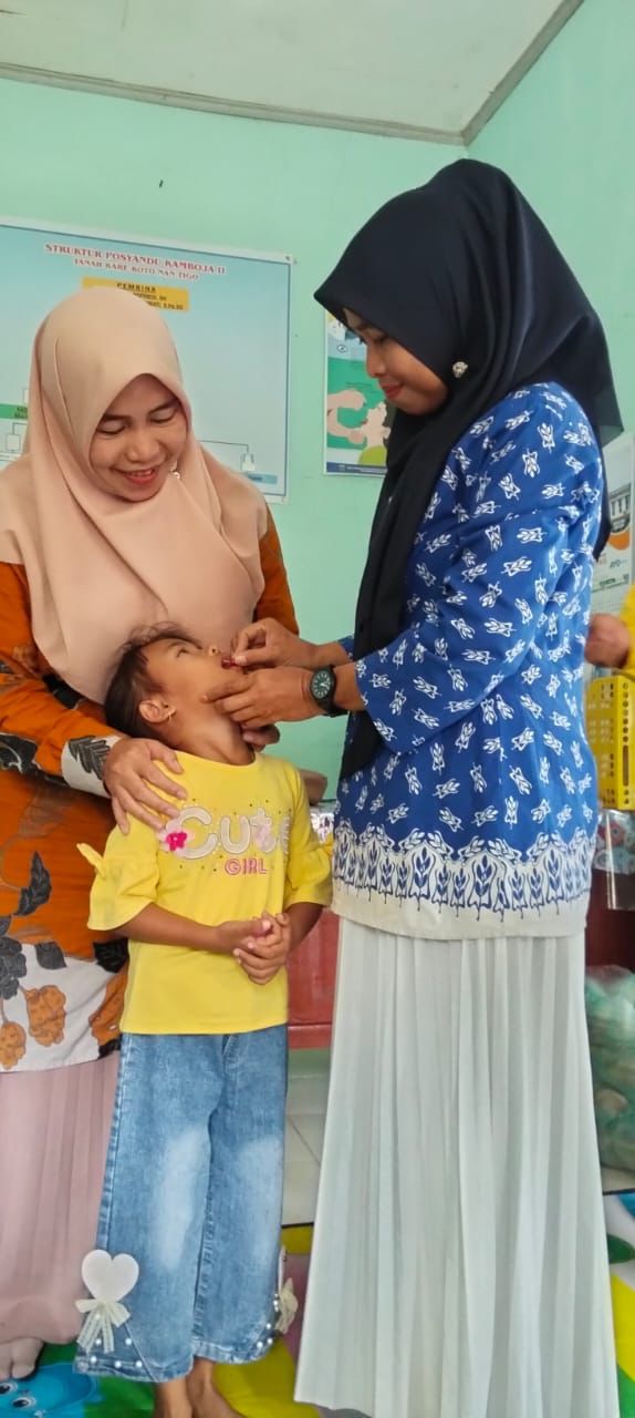 Posyandu ILP di Posyandu KAMBOJA II  Kenagarian Koto Nan Tigo IV Koto Hilie kecamatan Batang Kapas