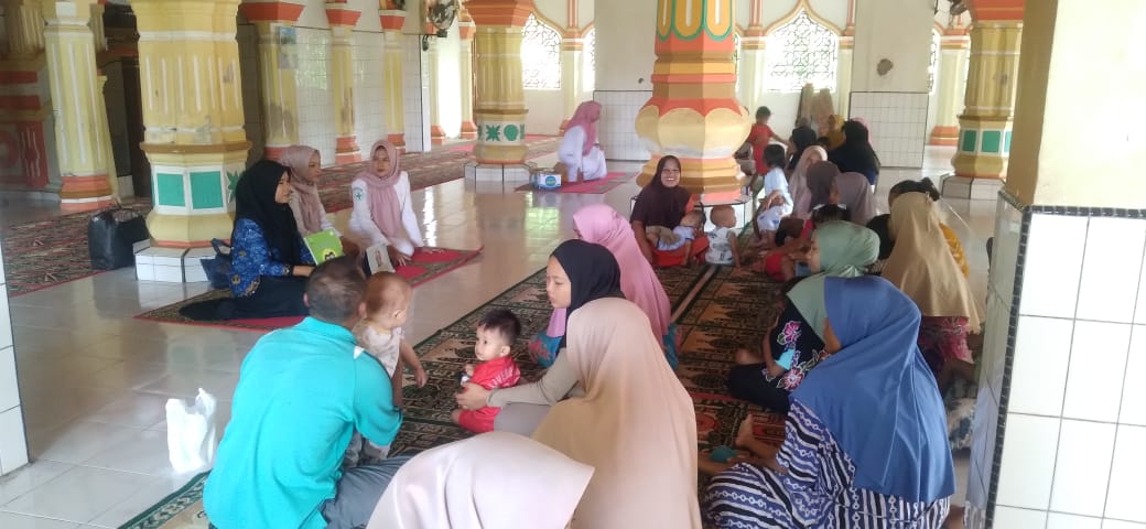 Pertemuan Pertama Kelas Ibu Balita di Kampung Tampunik Wilayah Kerja Puskesmas Koto Baru