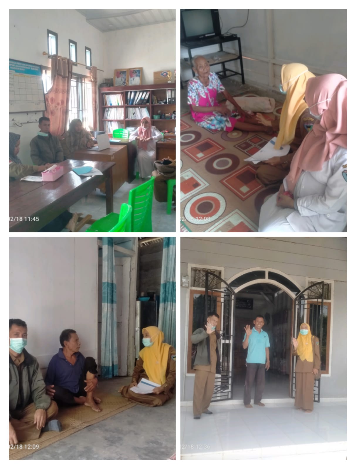  Kunjungan Rumah Pasien TB Paru Dalam Rangka Pemantauan Minum obat TB