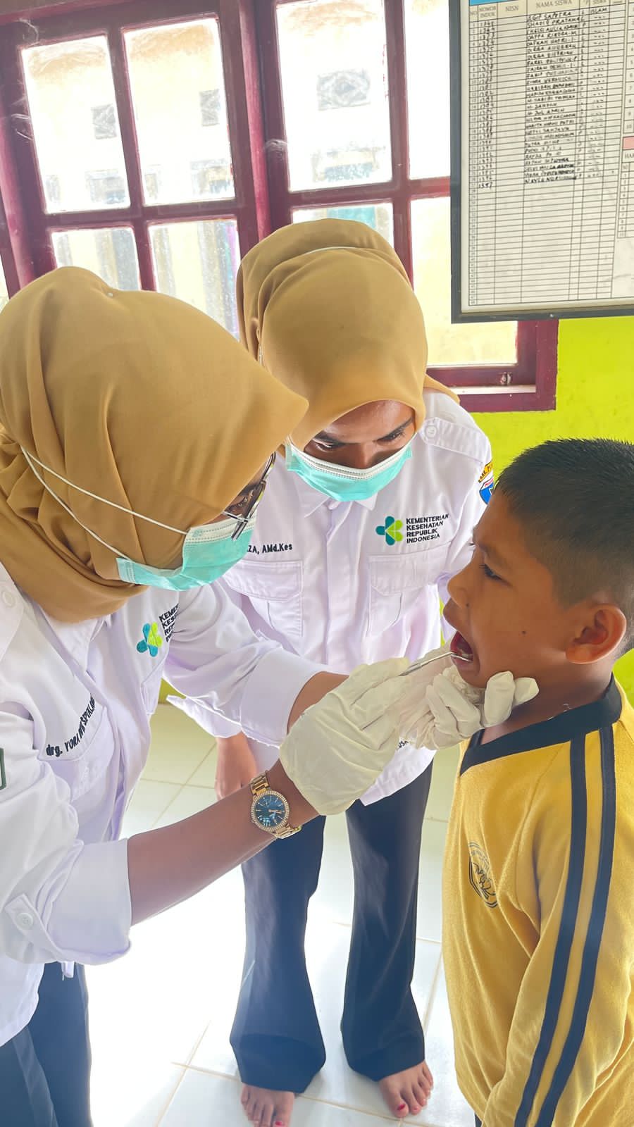 Pelayanan Kesehatan Pada Anak Usia Sekolah Dasar  di  Wilayah Kerja Puskesmas Surantih