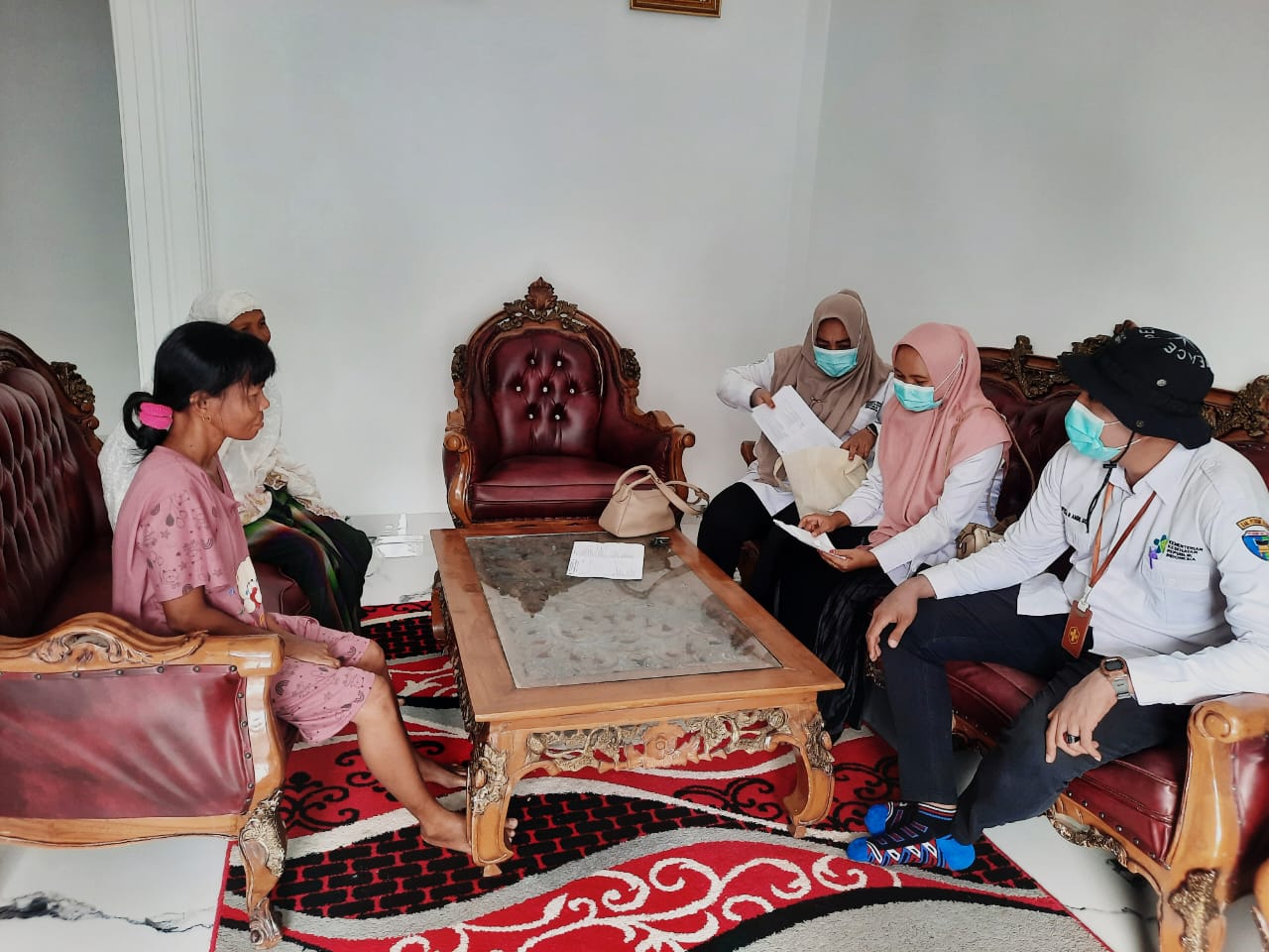 Penyelidikan Epidemologi (PE) Terhadap Pasien ISPA di Kampung Lubuk Sarik Kenagarian Kambang Utara