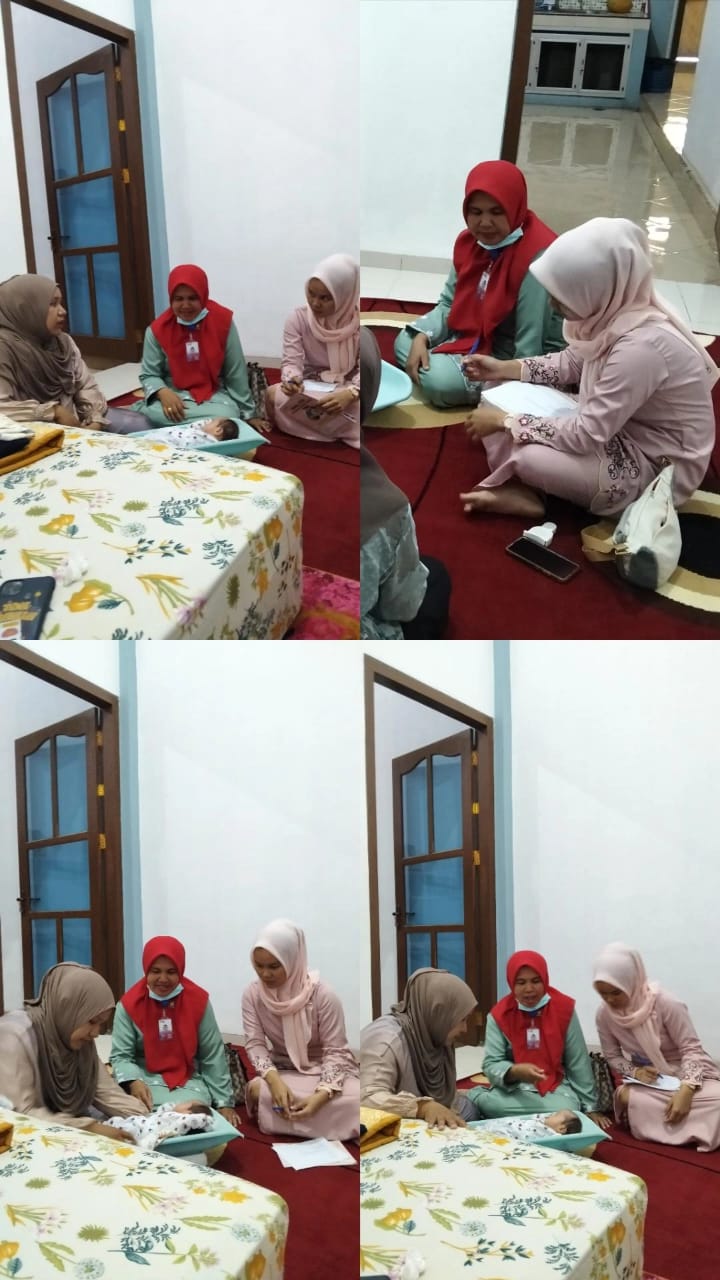 Kunjungan Rumah BBLR di Nagari Sungai Sirah.