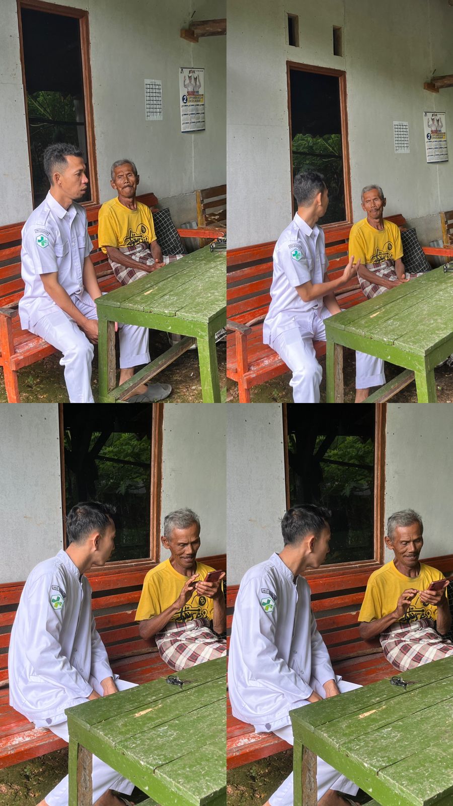 Petugas TB dan Apoteker Melakukan Kunjungan Rumah(Homecare) Penemuan Kasus TB Aktif di Nagari Silaut