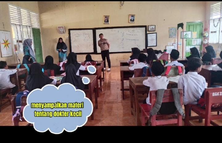 Pembinaan Dokter Kecil di SDN 07 Silaut Wilayah Kerja Puskesmas Tanjung Makmur
