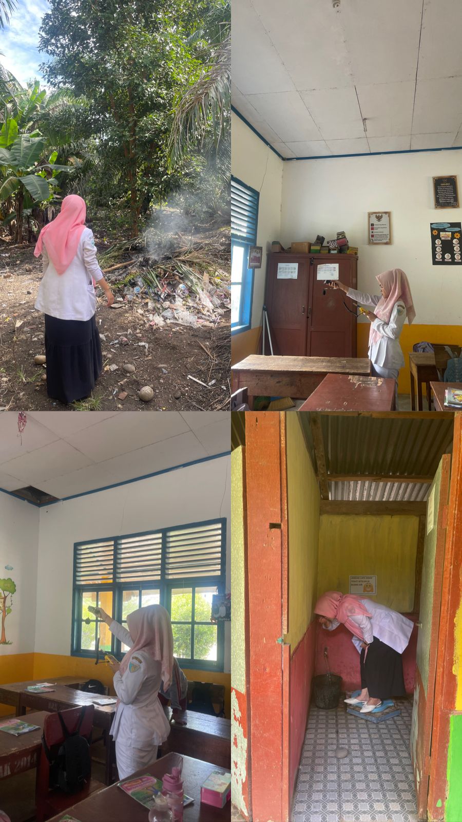 Inspeksi Kesehatan Lingkungan Tempat Fasilitas Umum (TFU)  di SDN 11 silaut