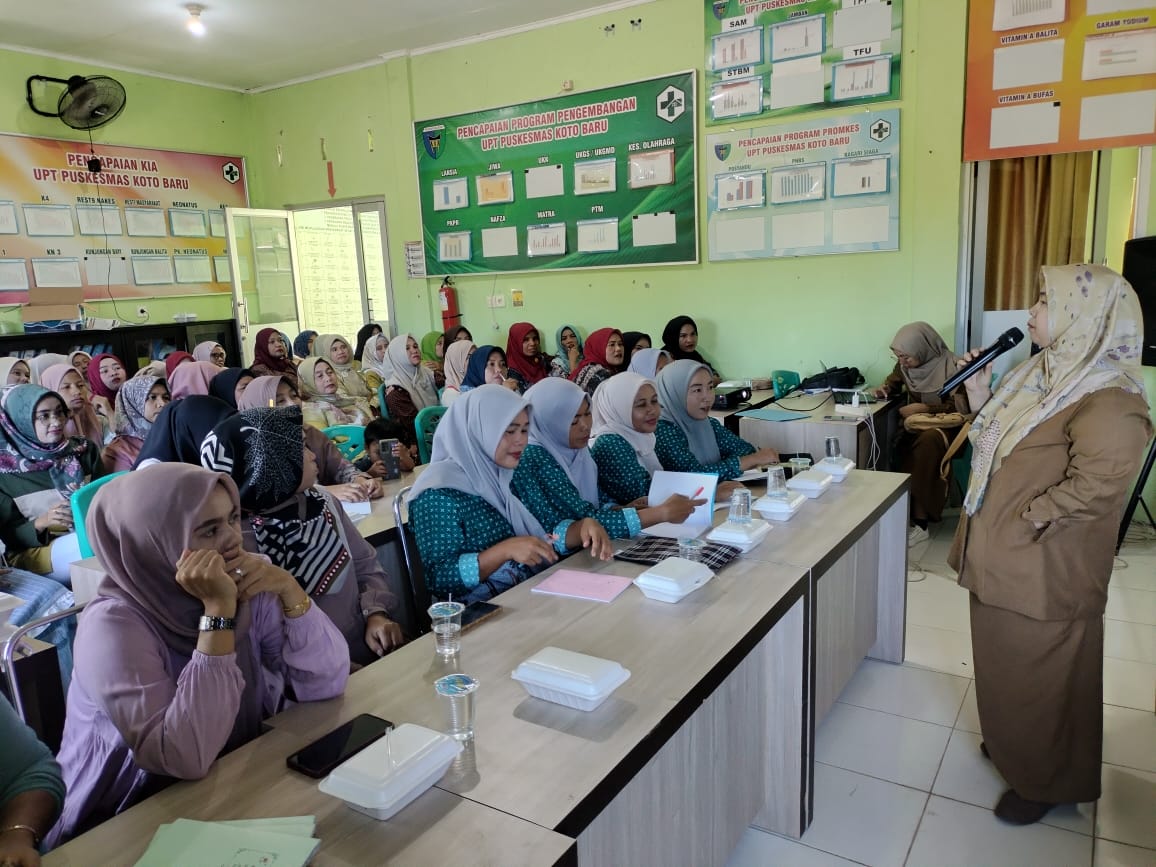 Pembinaan Asesment Kader Posyandu di Wilayah Kerja Puskesmas Koto Baru