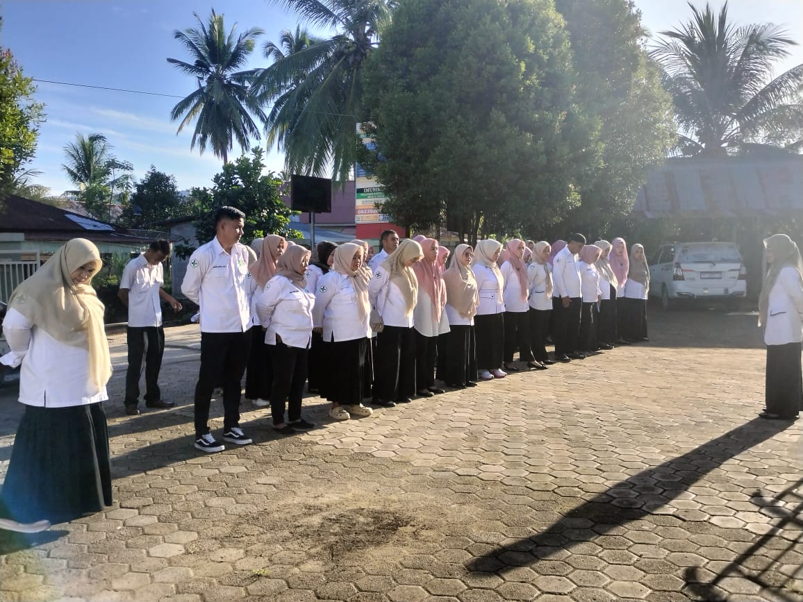 Giat Rutin Apel Pagi Puskesmas Surantih 