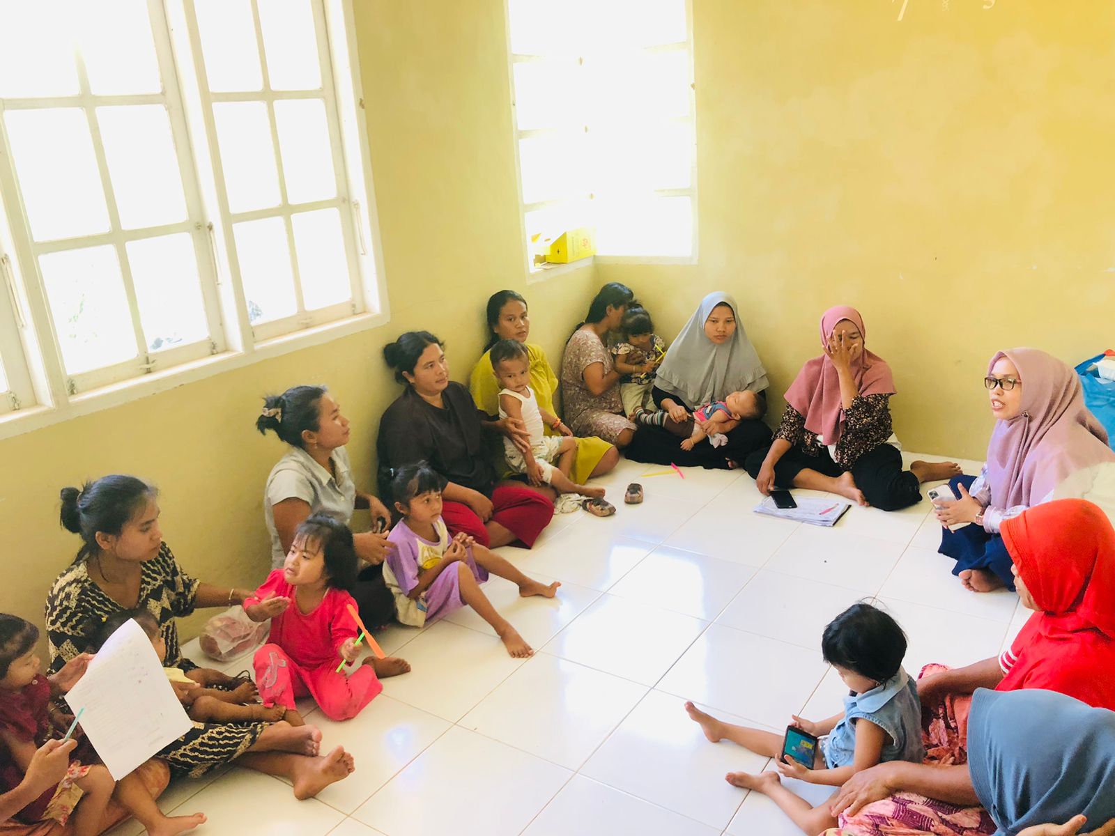 Penyuluhan Praktik P2GP di Nagari KBKA Wilayah Kerja Puskesmas BArung-Barung Balantai
