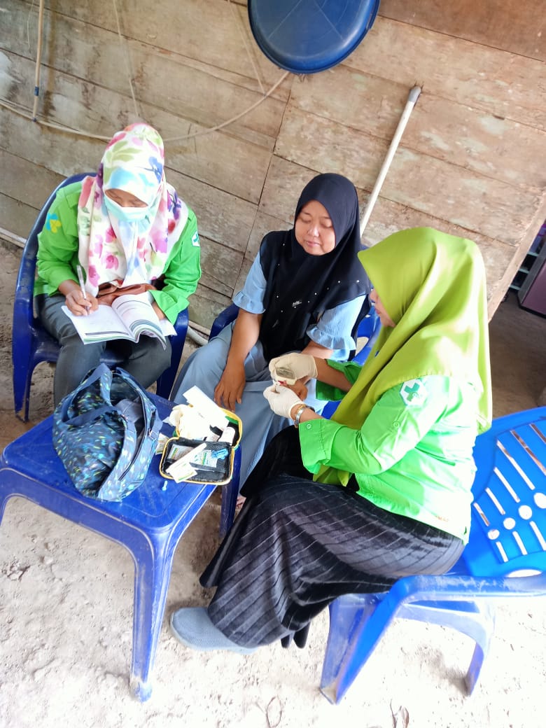 Kunjungan Ibu Hamil Anemia di Nagari Lubuk Bunta