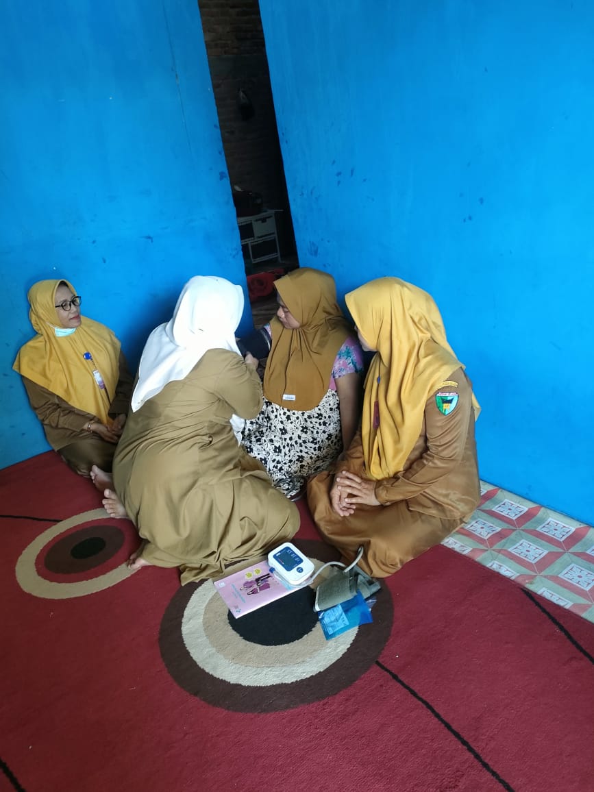  Kunjungan Rumah Pada Ibu Hamil Pre- Eklampsi di Wilayah Kerja Puskesmas Tanjung Makmur