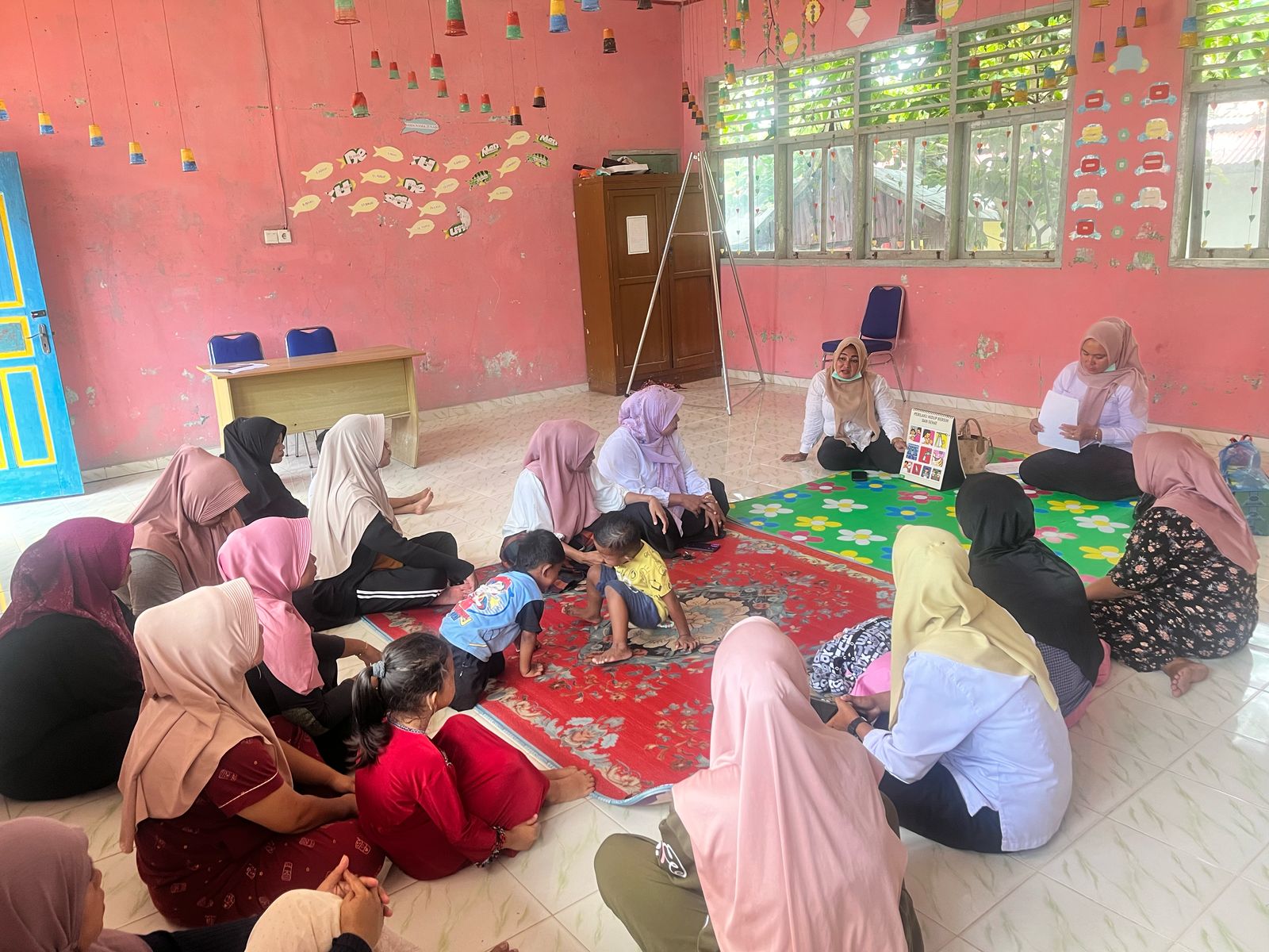 Kelas Ibu Balita di Nagari Teratak Tempati Wilayah Kerja Puskesmas IV Koto Mudik