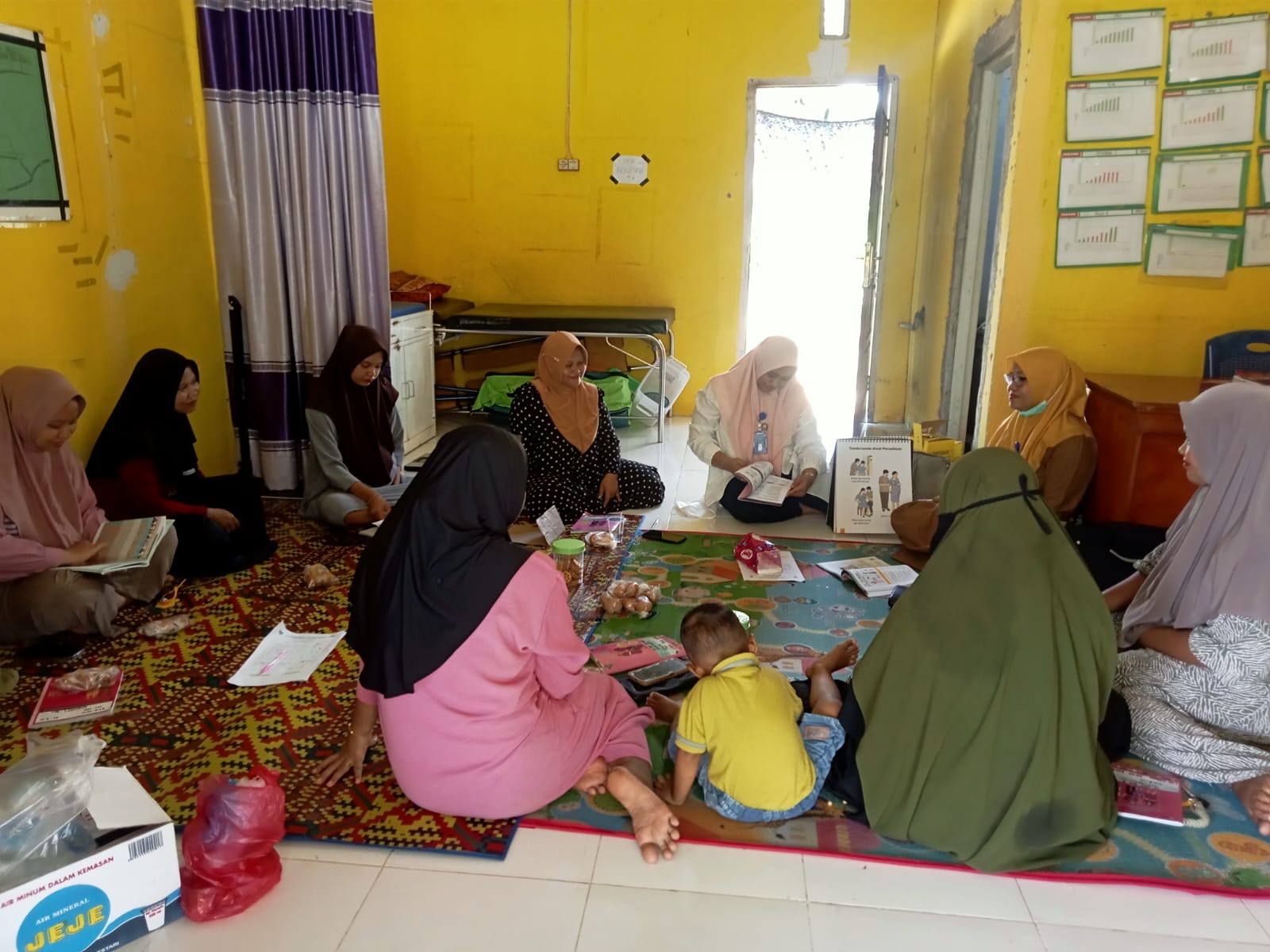Kegiatan Kelas Ibu Hamil di Nagari Sungai Serik Wilayah Kerja Puskemas Tanjung Makmur