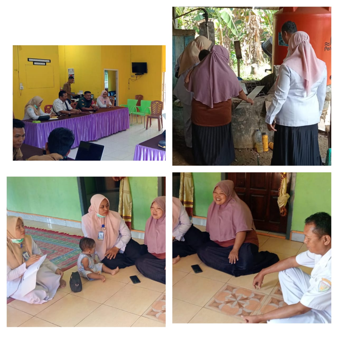 Penyelidikan Epidemiologi (PE) di Nagari Sungai Sarik Wilayah Kerja Puskesmas Tanjung Makmur