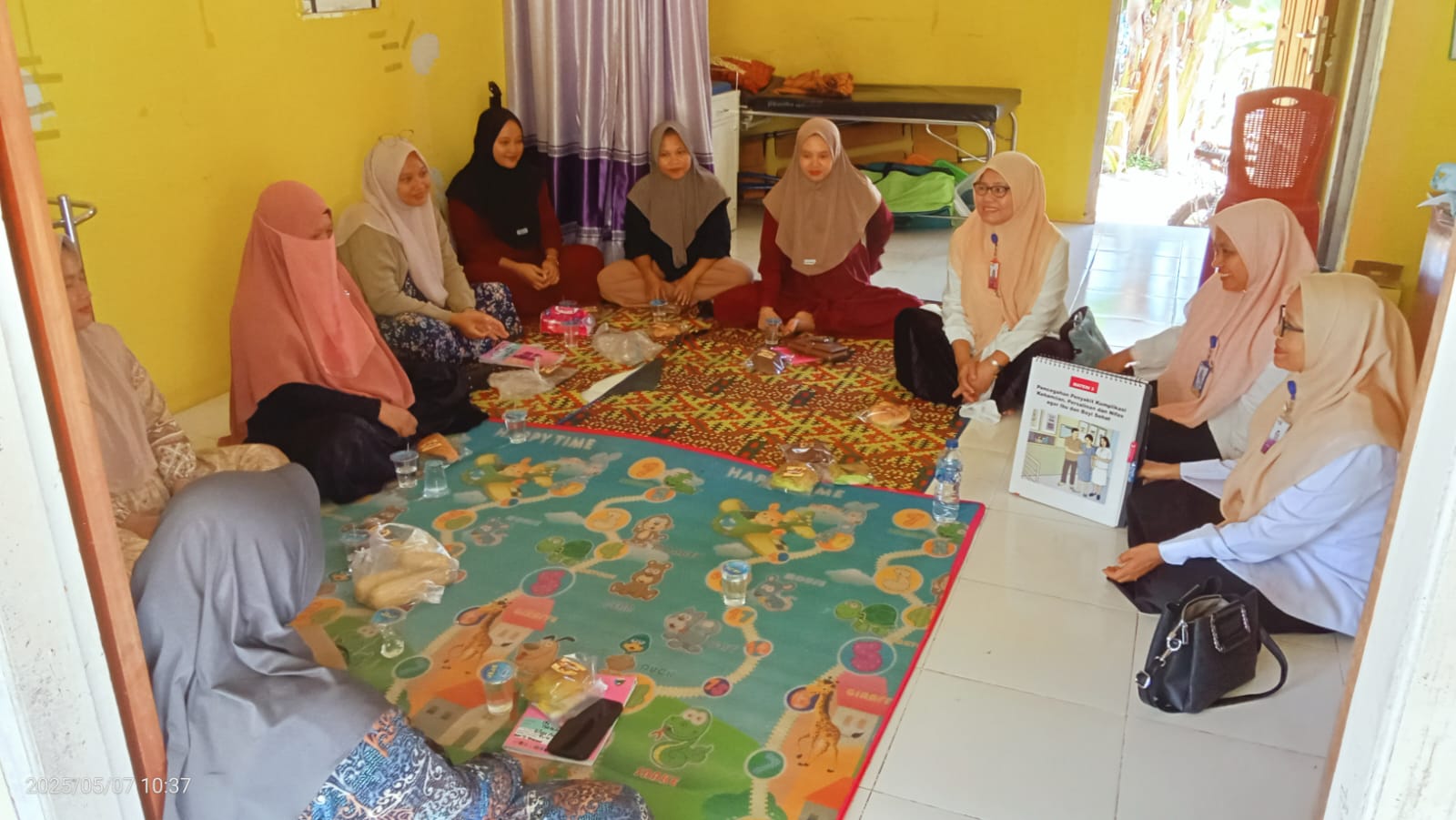  Kelas Ibu Hamil di Nagari Sungai Serik Wilayah Kerja Puskesmas Tanjung Makmur