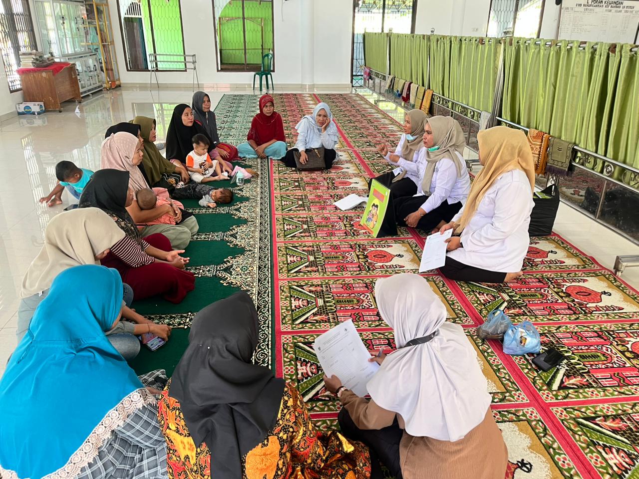 Kegiatan Kelas Ibu Balita di  Lubuk Nyiur 2 Wilayah Kerja  Puskesmas IV komudik