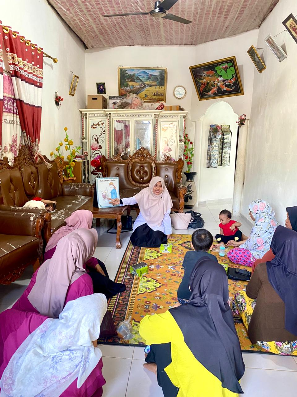 Pelaksanaan Kelas Ibu Hamil Nagari Tebing Tinggi Tapan Wilayah Kerja Puskesmas Rahul