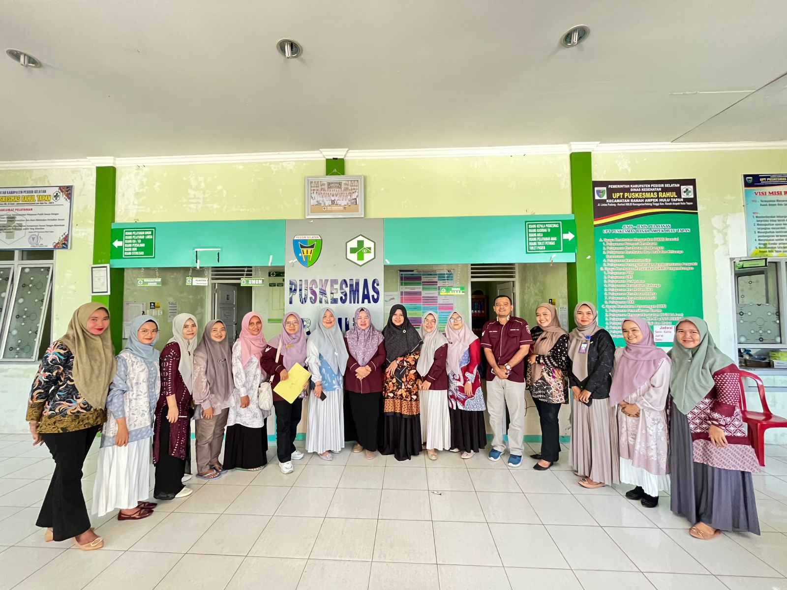 Monev P2P Dinas Kesehatan Pesisir Selatan di Puskesmas Rahul