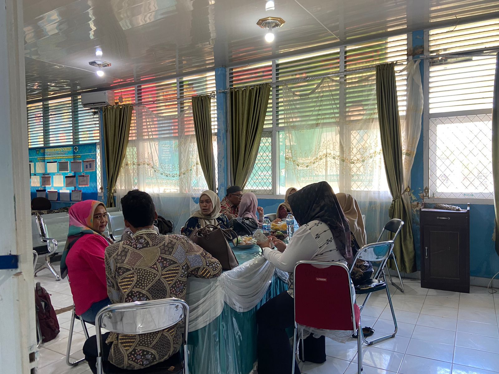 Monev Program P2P UPT Puskesmas Tapan Oleh Tim P2P Dinas Kesehatan