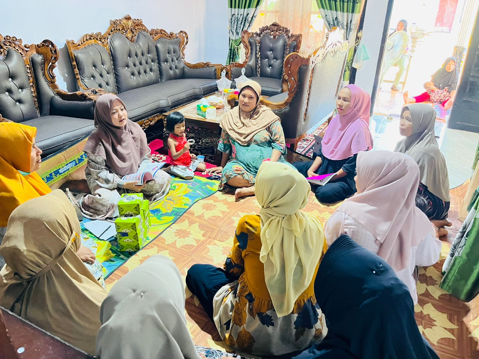 Kegiatan Kelas ibu Hamil di Wilayah kerja Puskesmas Surantih