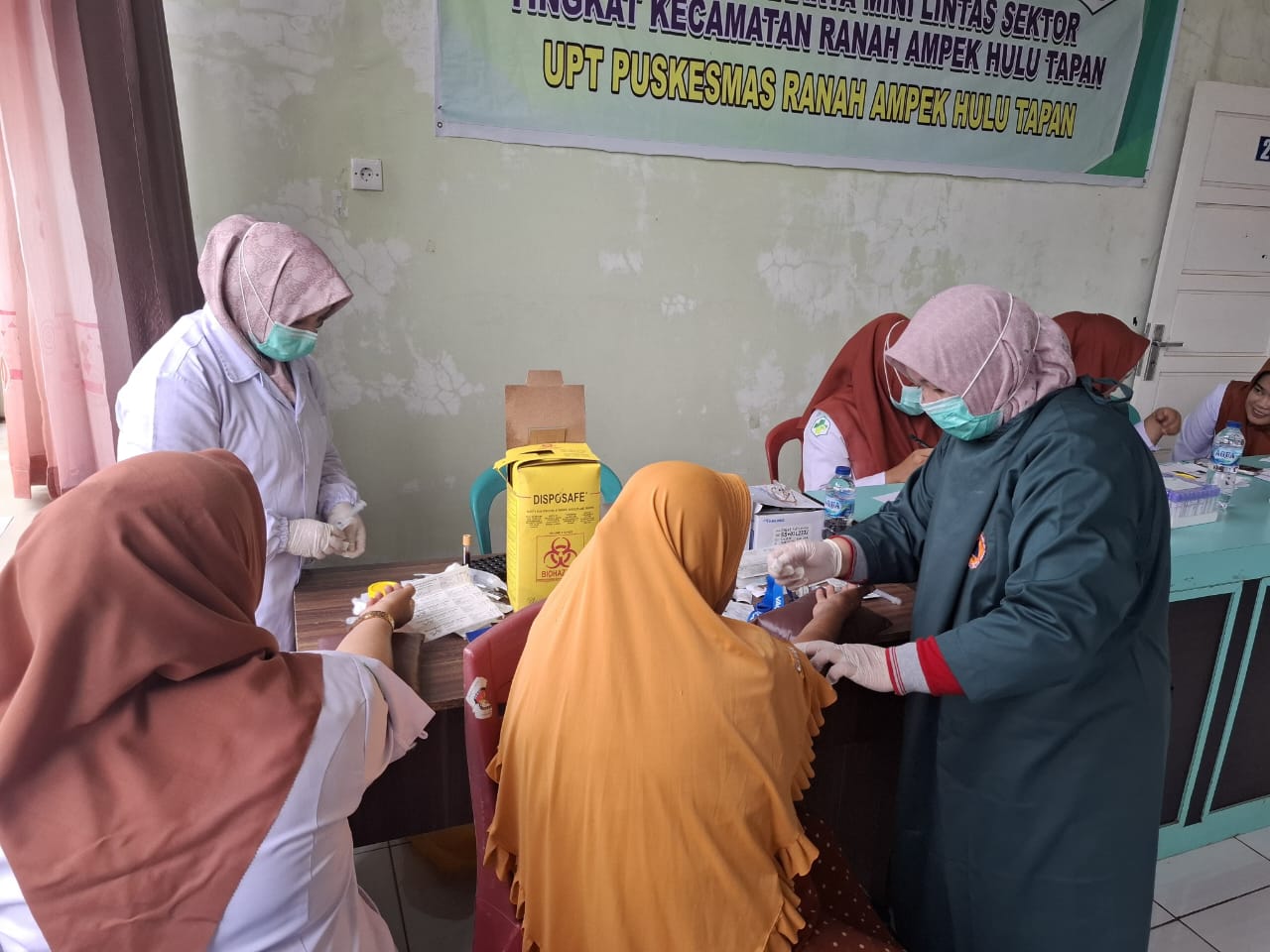 Pemeriksaan Laboratorium lengkap peserta Prolanis di Puskesmas Ranah Ampek Hulu Tapan