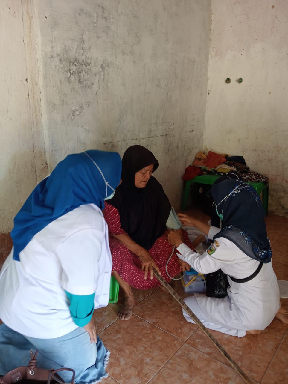 Pemantauan Lansia Resti dan Pelayanan Homecare di Nagari Koto Anau Tapan