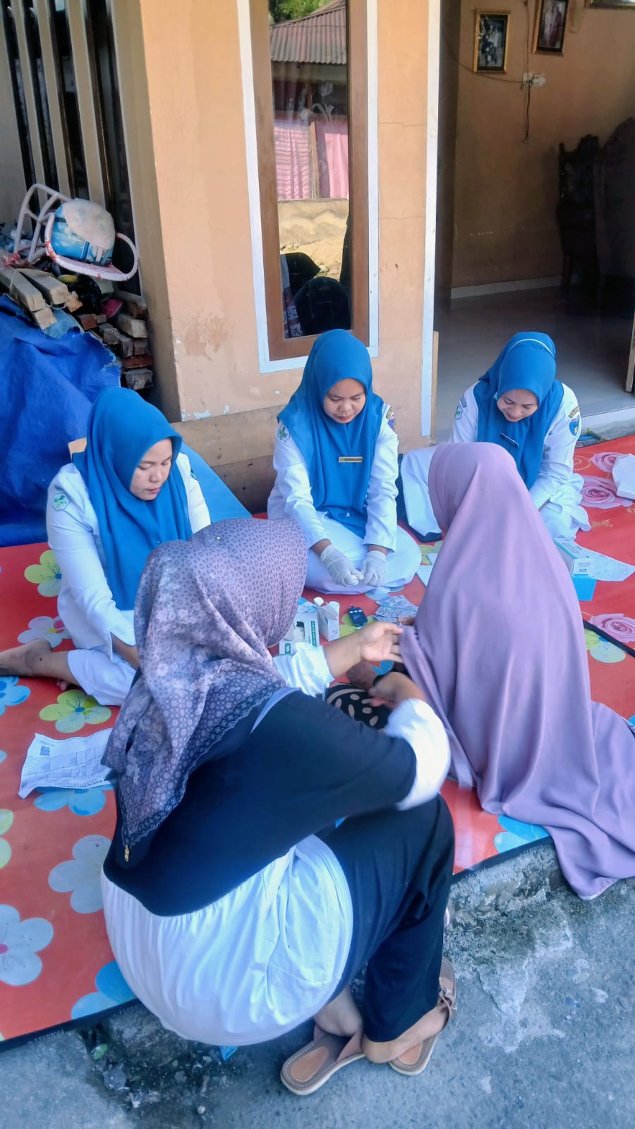 Posyandu ILP di Nagari Lubuk Nyiur Posyandu Mawar III