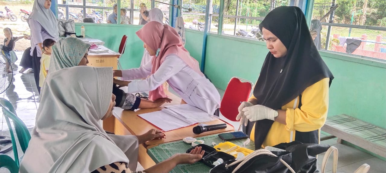 Pelaksanaan Senam dan Pemeriksaan Kesehatan  Prolanis di Wilayah Kerja Puskesmas Tanjung Beringin