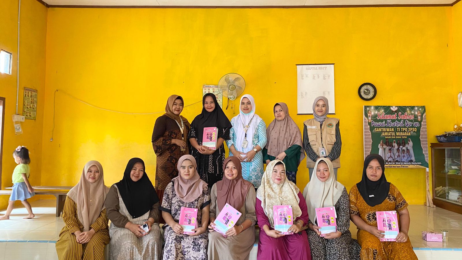 Pertemuan Kelas Ibu Hamil di Nagari Riak  Danau Wilayah Kerja Puskesmas Tapan