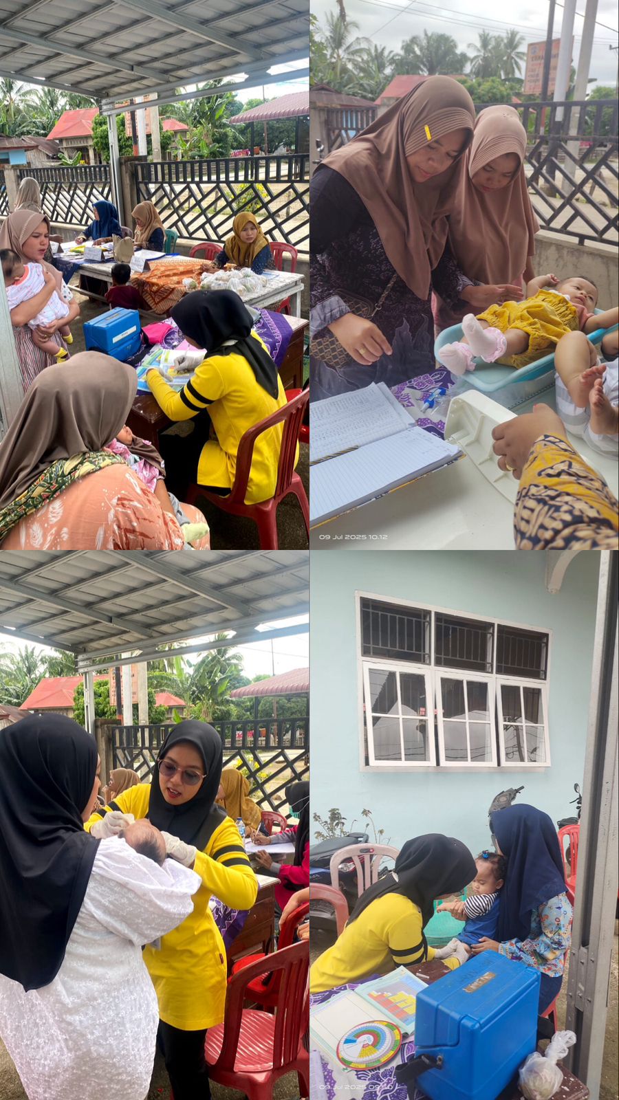 Pelaksanaaan Posyandu ILP di Nagari Ampang Tulak, Nagari Batang Betung dan Nagari Tapan