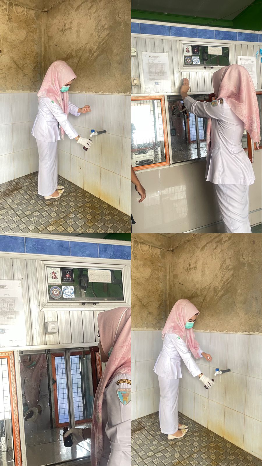 Pengambilan Sampel IKL Sarana Air minum di Nagari Silaut
