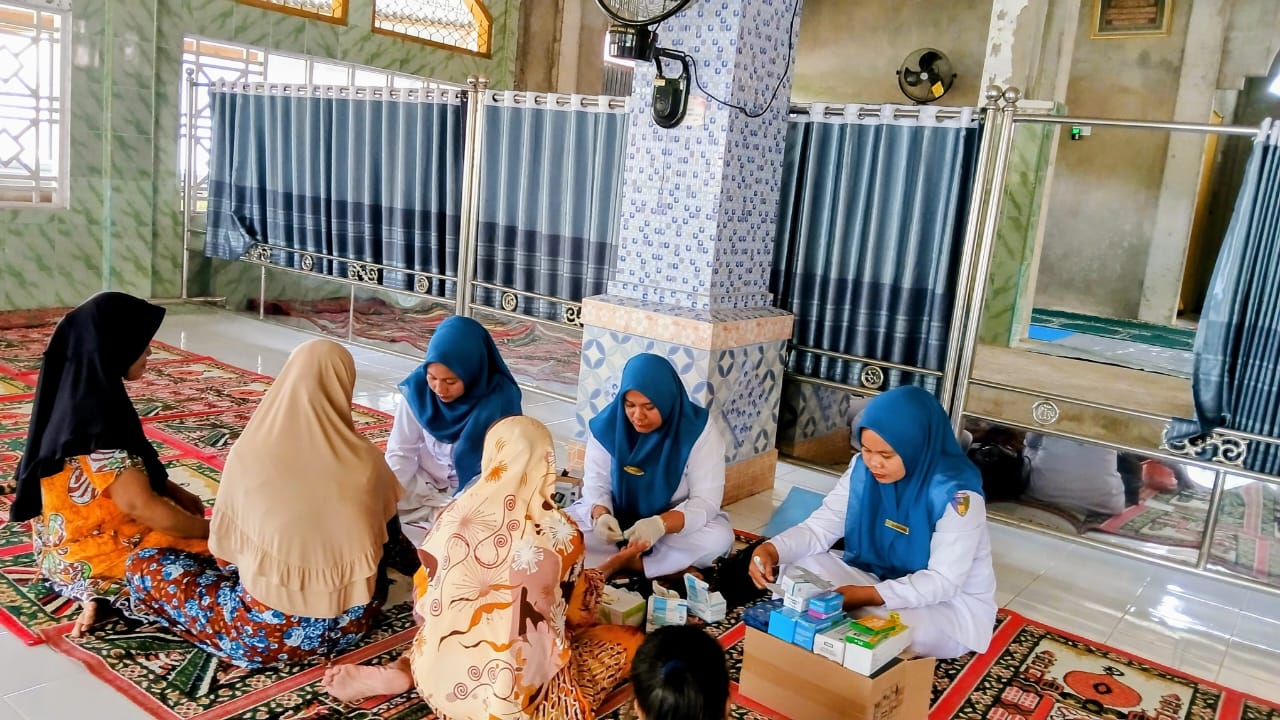 Pelaksanaan Posyandu ILP di Nagari Sungai Nyalo Posyandu Melati III