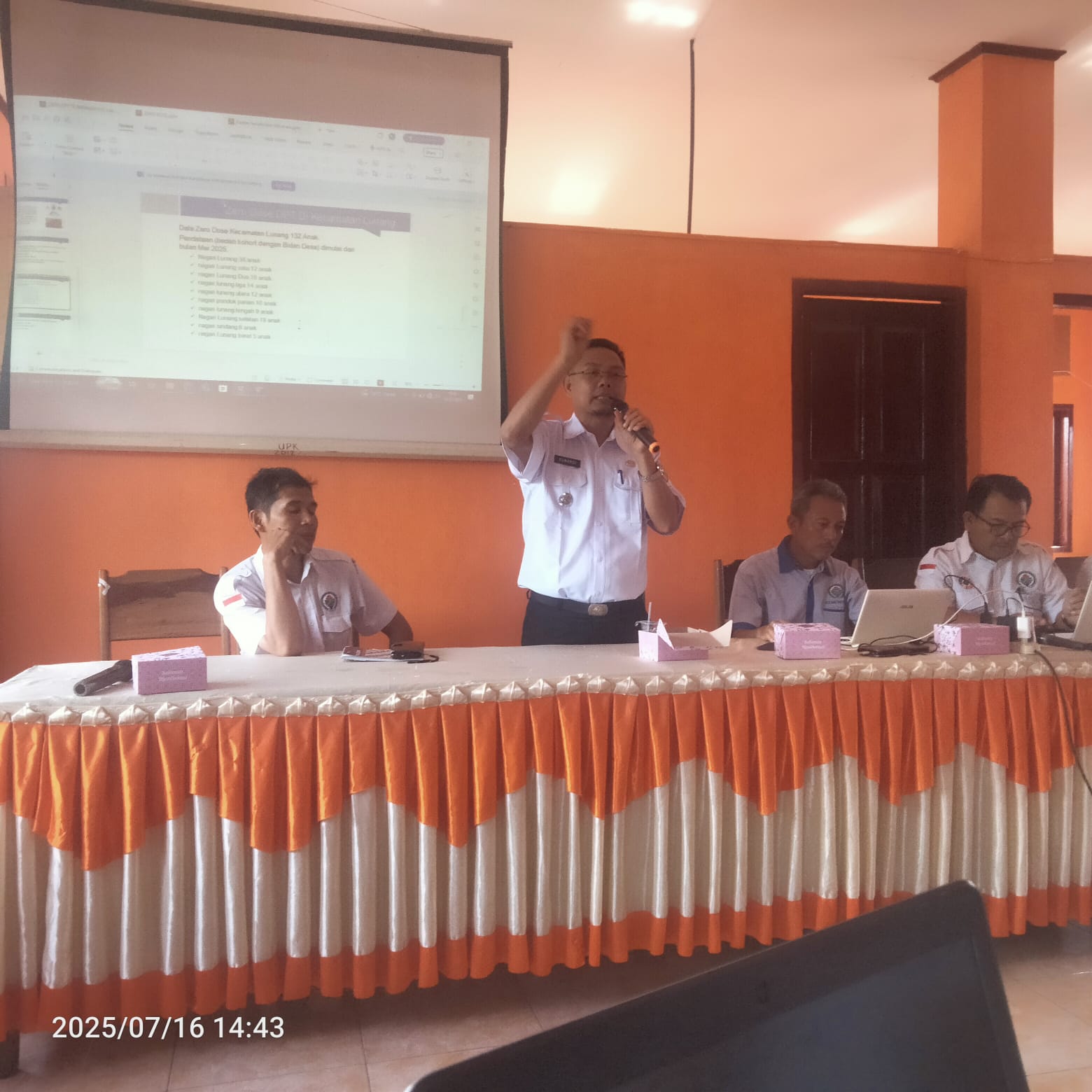 Sosialisasi dan Koordinasi  Program Dengan Lintas Sektor Wilayah Kerja Puskesmas Tanjung Beringin di