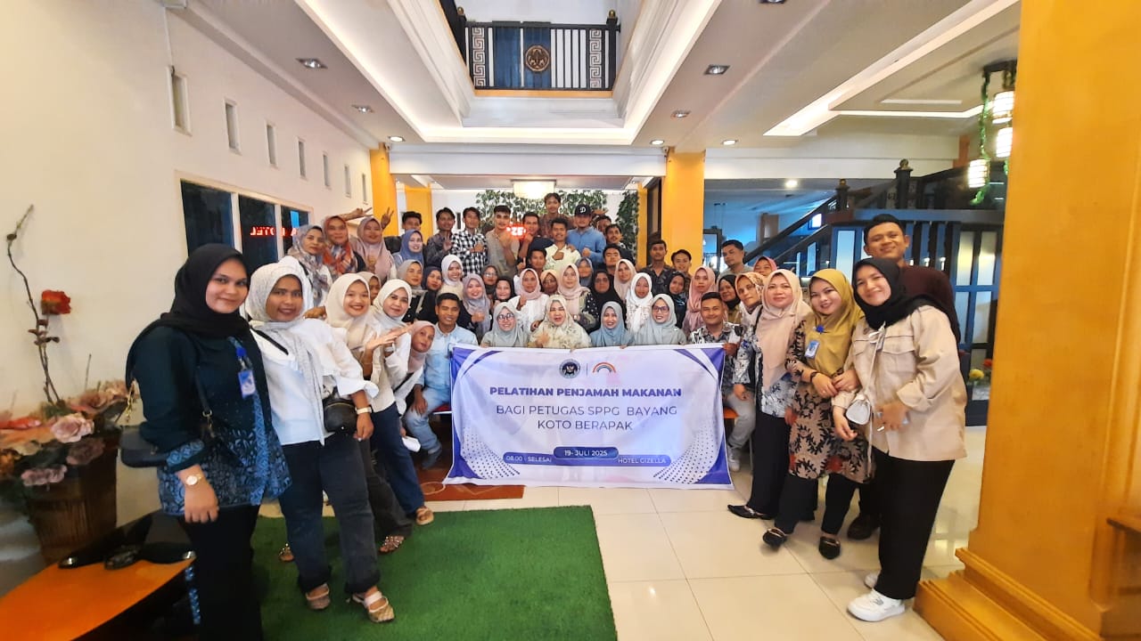 Pelatihan Keamanan Pangan Siap Saji Bagi Penjamaah dan Pengelola SPPG Yayasan Pelangi Kampung Ambaca