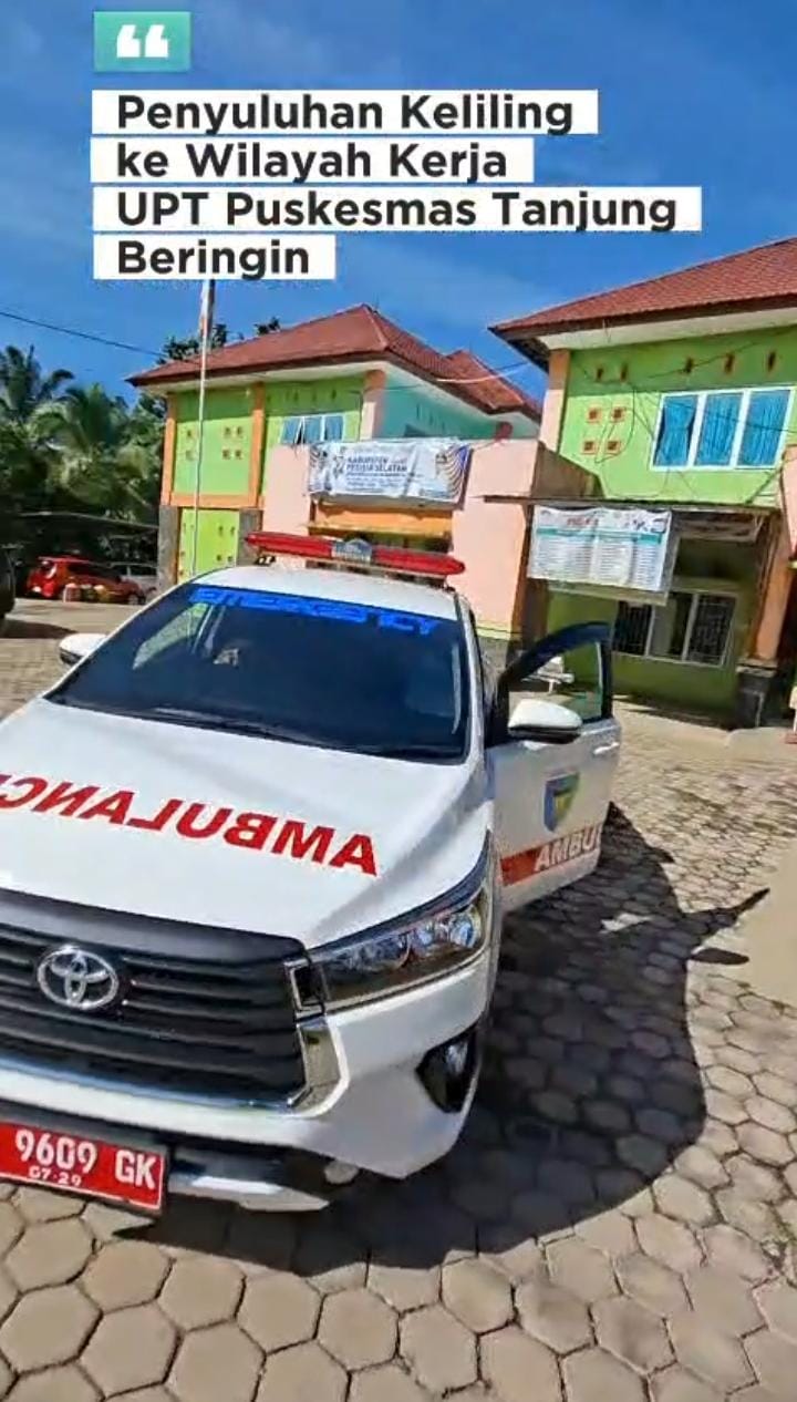 Penyuluhan Keliling di Wilayah Kerja Puskesmas Tanjung Beringin 