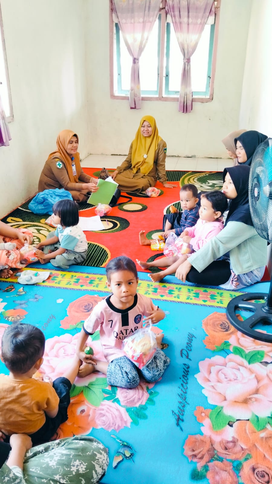 Kelas Ibu Balita di Nagari Sambungo Kacamatan Silaut